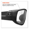 Skullerz Odin Safety Glasses, Matte Black Nylon Impact Frame, Anti-Fog Clear Polycarbonate Lens