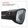 Skullerz Odin Safety Glasses, Fog-Off Technology, Matte Black Full Frame, Clear Dual I/O Lens