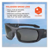 Skullerz Odin Safety Glasses, Kryptek Typhon Full Frame, Polarized Smoke Dual Lens