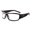 Skullerz Thor Safety Glasses, Black Full Frame, Clear Dual Anti-Fog Lens