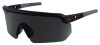 Skullerz Aegir Anti-Scratch Enhanced Anti-Fog Safety Glasses, Matte Black Half Frame, Polarized Smoke Single Lens