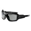 Skullerz Loki Safety Glasses/Goggles, Black Full Frame, Polarized Smoke Dual Lens