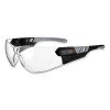 Skullerz Saga Frameless Safety Glasses, Frameless, Clear Single Lens