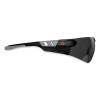 Skullerz Saga Frameless Safety Glasses, Fog-Off Technology, Frameless, Smoke Single Lens