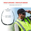 Skullerz Saga Anti-Scratch Enhanced Anti-Fog Safety Glasses, Frameless, Smoke Single Lens