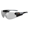 Skullerz Saga Frameless Safety Glasses, Fog-Off Technology, Frameless, Clear Single I/O Lens