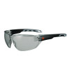 Skullerz Vali Anti-Scratch/Anti-Fog Safety Glasses, Matte Black Frameless, Indoor/Outdoor Polycarbonate Lens