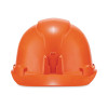 Skullerz 8970 Class E Hard Hat Cap Style, 4-Point Standard Ratchet Suspension, One Size Fits Most (6.5 To 8), Orange