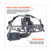 Skullerz 8972 Class C Hard Hat Cap Style, Vented, 4-Point Standard Ratchet Suspension, One Size Fits Most (6.5 To 8), Orange