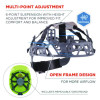 Skullerz 8967 Class E Lightweight Cap-Style Hard Hat, 6-Point Standard Ratchet, One Size Fits Most (6.5 To 8.25), Lime