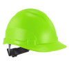 Skullerz 8967 Class E Lightweight Cap-Style Hard Hat, 6-Point Standard Ratchet, One Size Fits Most (6.5 To 8.25), Lime