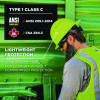 Skullerz 8968 Class C Lightweight Full Brim Hard Hat With Adjustable Venting, 6-Point Ratchet, One Size Fits Most, Lime