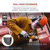 Skullerz 8997 Anti-Scratch/Anti-Fog Face Shield Replacement, Cap-Style/Safety Helmet, Clear Lens