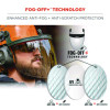 Skullerz 8997 Anti-Scratch/Anti-Fog Face Shield Replacement, Cap-Style/Safety Helmet, Clear Lens