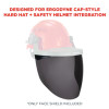 Skullerz 8997 Anti-Scratch/Anti-Fog Face Shield Replacement, Cap-Style/Safety Helmet, Smoke Lens