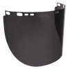 Skullerz 8998 Anti-Scratch/Anti-Fog Face Shield Replacement For Full Brim Hard Hat, Smoke Lens