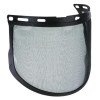 Skullerz 8999 Mesh Face Shield Replacement For Hard Hat And Safety Helmet, Black