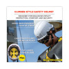 Skullerz 8974-Mips Class E Safety Helmet With Mips Technology, Mips 6-Point Ratchet Suspension, One Size Fits Most, White
