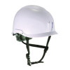 Skullerz 8976 Class E Safety Helmet, Brimless, 6-Point Standard Ratchet Suspension, One Size Fits Most (6.5 To 8), Lime