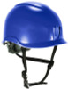 Skullerz 8976 Class E Safety Helmet, Brimless, 6-Point Standard Ratchet Suspension, One Size Fits Most (6.5 To 8), Blue