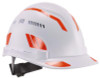 Skullerz 8961 Reflective Hard Hat And Safety Helmet Sticker Kit, 18 Assorted Stickers, Orange