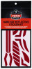 Skullerz 8961 Reflective Hard Hat And Safety Helmet Sticker Kit, 18 Assorted Stickers, Red