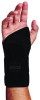 Proflex 4005 Wrist Brace Support With Single Strap, Medium, Fits Right Hand, Black
