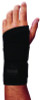 Proflex 4015 Wrist Brace Support With Double Strap, Medium, Fits Left Hand, Black