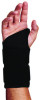 Proflex 4015 Wrist Brace Support With Double Strap, Small, Fits Right Hand, Black