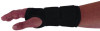 Proflex 4015 Wrist Brace Support With Double Strap, X-Large, Fits Right Hand, Black