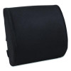 Memory Foam Ergonomic Lumbar Support Chair Cushion, 4 x 13.5 x 12.25, Black