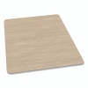 Trendsetter Chair Mat For Hard Floors, Rectangular, 36" x 48", Driftwood Woodgrain