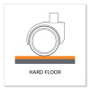 Trendsetter Chair Mat For Hard Floors, Rectangular, 36" x 48", Driftwood Woodgrain