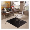 Trendsetter Chair Mat For Low Pile Carpeted Floors, Rectangular, 36" x 48", Black