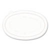 Dome Covers And Lids, For 28 Oz Container, 6.75 x 9.5 x 1.83, Clear, 300/Carton