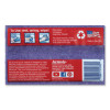 Estracell Scrub Sponge Variety Pack, 1 Bath, 2 Kitchen, 4.5 x 2.75, 1.12" Thick, Blue/Purple/White, 3/Pack, 8 Packs/Carton