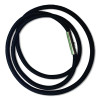 Trash Can Loops, For 5 Gal To 20 Gal Can, 0.25" x 16", Black, 36/Carton