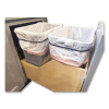 Trash Can Loops, For 5 Gal To 20 Gal Can, 0.25" x 16", Black, 36/Carton