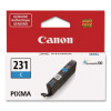 6675C001 (Cli-231) Ink, 800 Page-Yield, Cyan