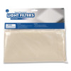 Fluorescent Light Filter Covers, Square, 2 Ft x 2 Ft, Whisper White, 4 Covers
