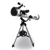 Geosafari Omega Reflector Telescope,, 2 Elements, 35x To 300x Magnification, 76 Mm Aperture, 700 Mm Focal Length, White