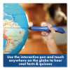 Geosafari Jr. Talking Globe, 12" Dia, Semi-Meridian Mount, Blue Base