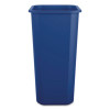 Recycling Container, 10 Gal, Polypropylene, Blue