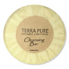 Terra Pure Cleansing Bar, Green Tea Lemongrass Scent, 0.6 Oz Bar, 400/Carton