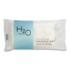 H2O Therapy Soaps, White Tea And Lemongrass Scent, 1.1 Oz Bar, 400/Carton