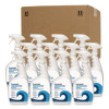 Urine Stain And Odor Remover, Fresh Mint Scent, 32 Oz, 12/Carton