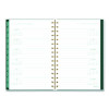 Emerald Isle Weekly/Monthly Planner, 8.5 x 5.5, Green Marbled Cover, 12-Month (Jan-Dec): 2026