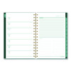 Emerald Isle Weekly/Monthly Planner, 8.5 x 5.5, Green Marbled Cover, 12-Month (Jan-Dec): 2026