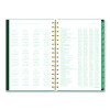 Emerald Isle Weekly/Monthly Planner, 8.5 x 5.5, Green Marbled Cover, 12-Month (Jan-Dec): 2026