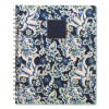 Elizabeth Weekly/Monthly Planner, 11 x 8.5, Floral Artwork, Blue Cover, 12-Month  (Jan-Dec): 2026